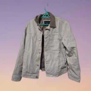 Abercrombie & Fitch Taupe Quilted Jacket